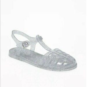 old navy clear jelly sandals